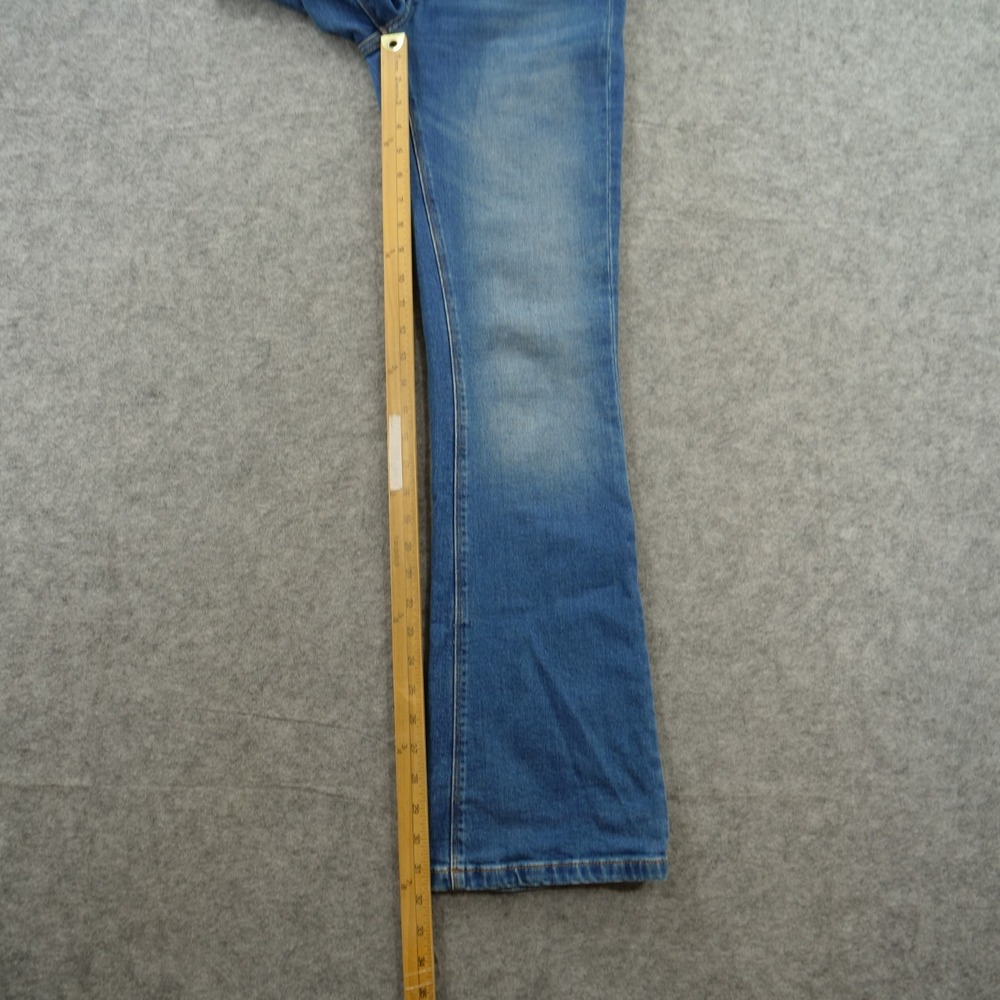 Zadig & Voltaire Jeans Womens 26 Blue Eclipse Slim Straight Mid Rise Denim - Picture 12 of 12